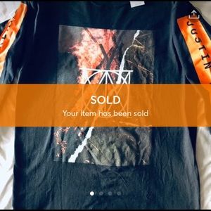 Black T-shirt Justin Timberlake